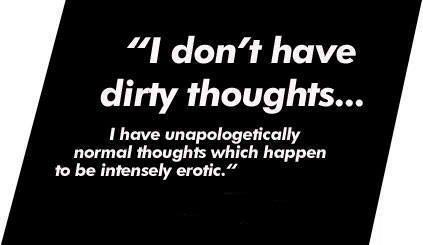 dirty thoughts